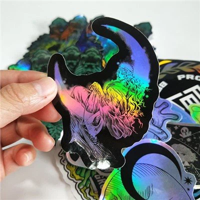 Stikers olografiċi Shinny