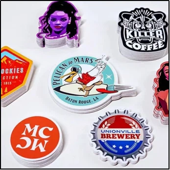 Die-Cut Stickers 1 Die-Cut Stickers 1