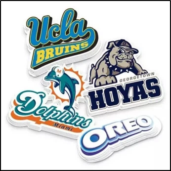 Die-Cut Stickers 3 Die-Cut Stickers 3